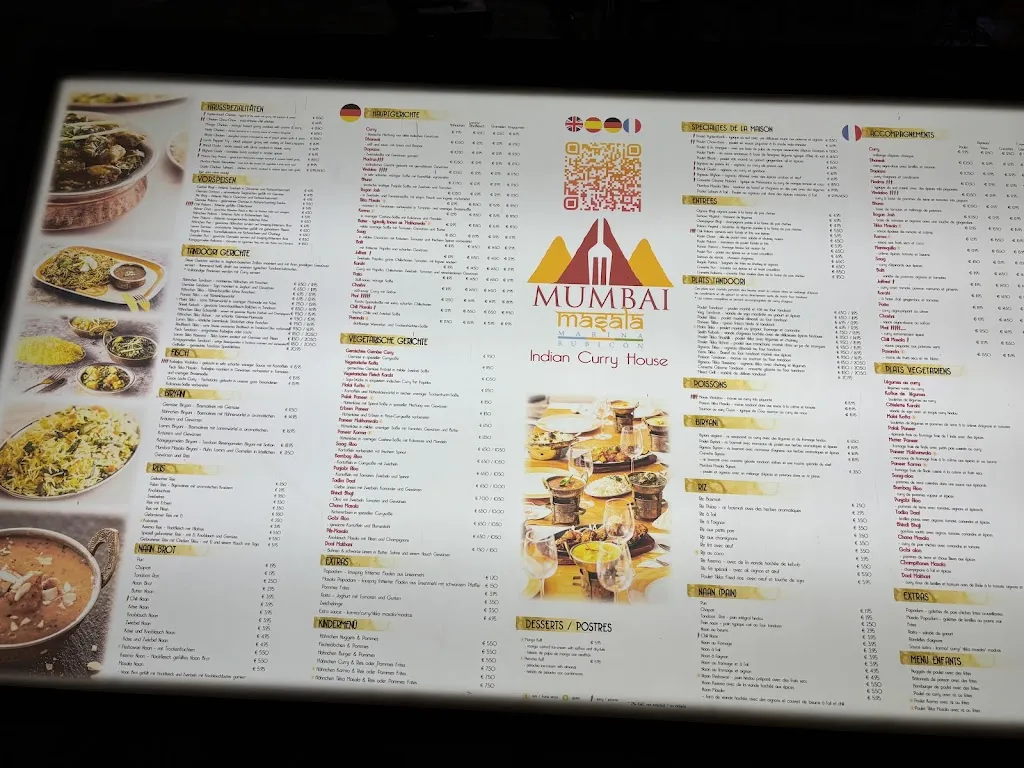 Menu_Mumbai Masala Marina Rubicon_Playa Blanca_image_2