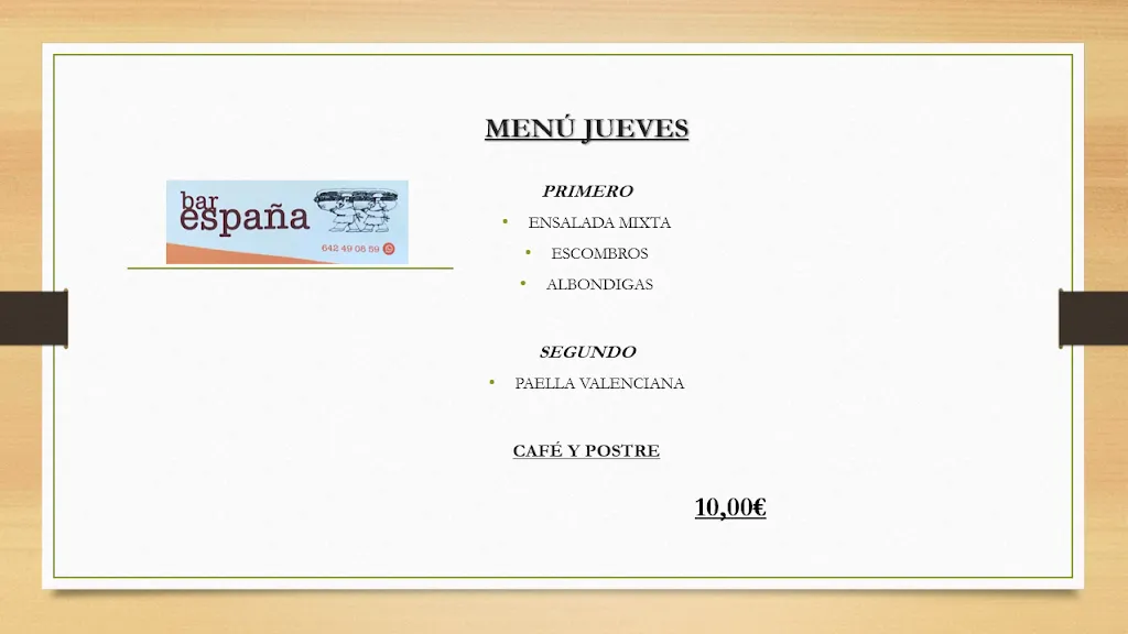 Menu_Bar España_Gata de Gorgos_immagine_4