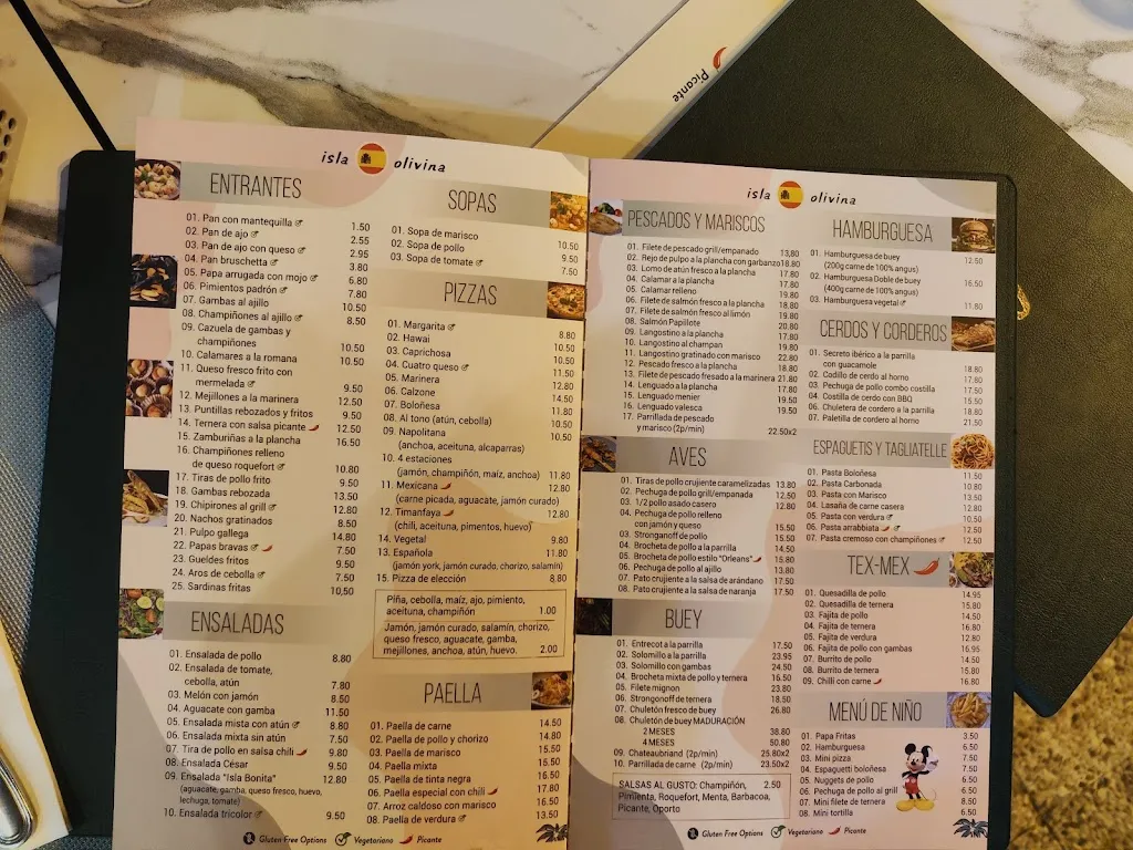 Menu_Isla Bonita_Playa Blanca_image_1