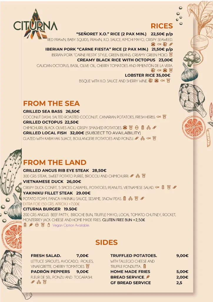 Menu_Citurna Casual Food_Playa Blanca_image_1