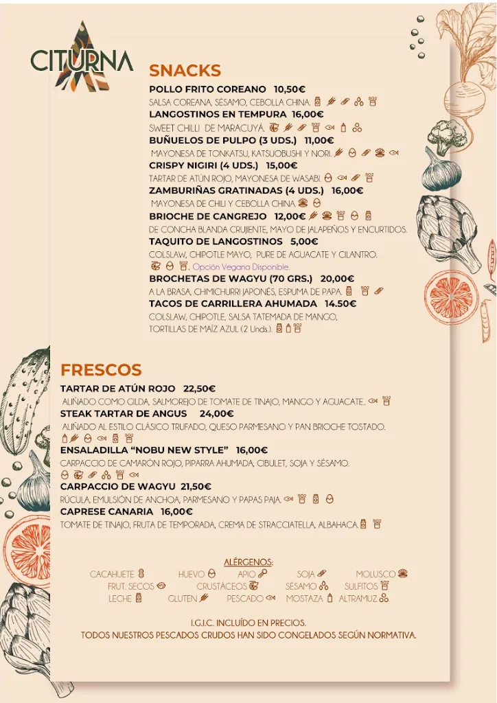 Menu_Citurna Casual Food_Playa Blanca_image_3