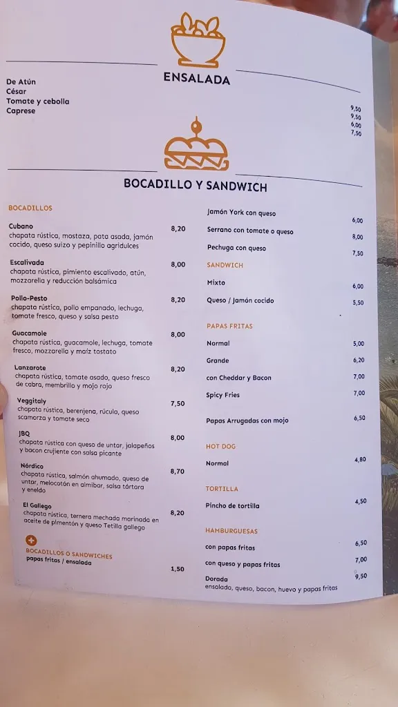 Menu_Restaurant Playa Dorada_Playa Blanca_image_1