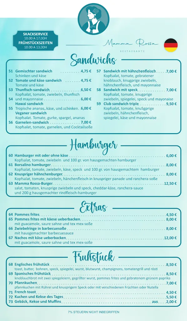 Menu_Restaurante Mamma Rossa_Playa Blanca_immagine_1