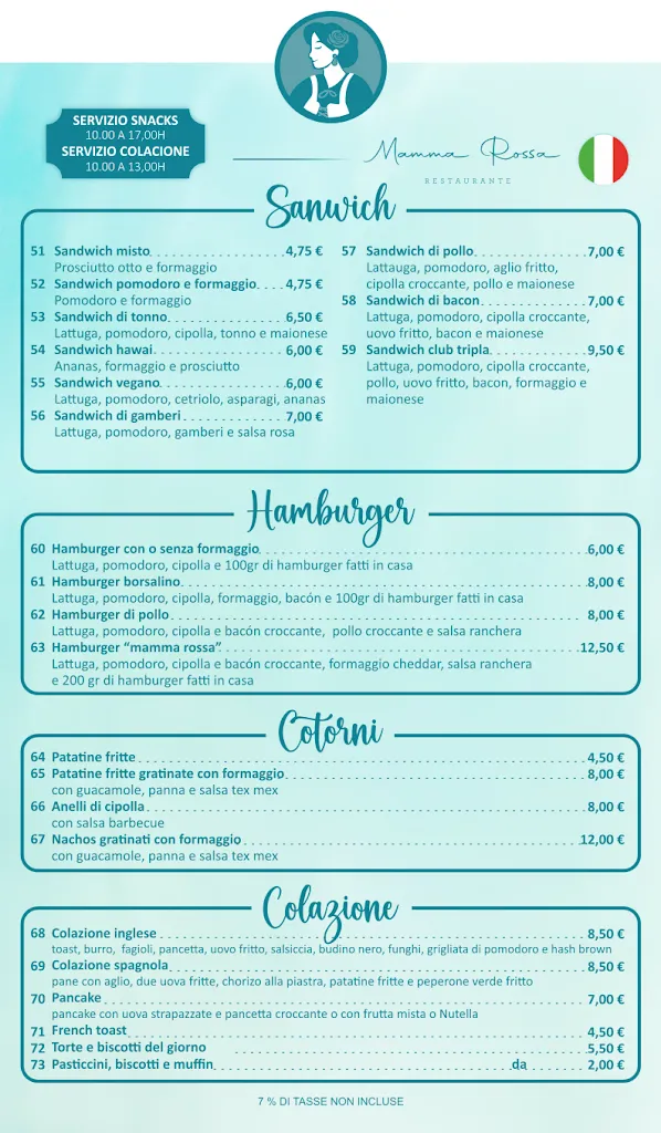 Menu_Restaurante Mamma Rossa_Playa Blanca_immagine_3