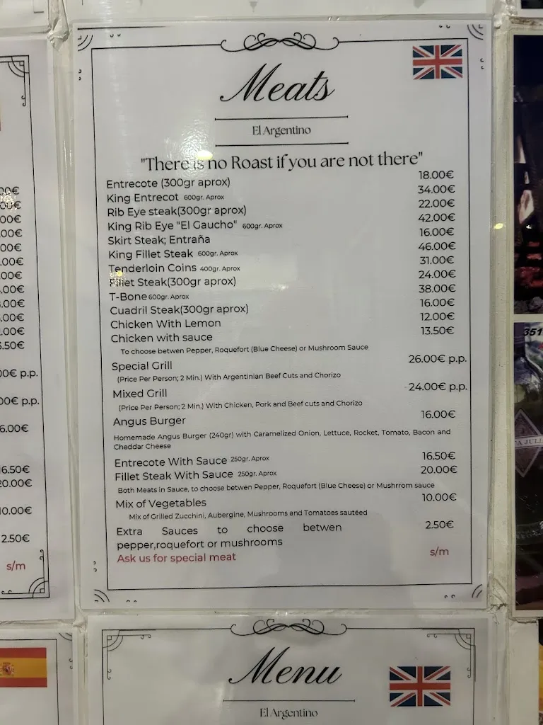 Menu_Restaurante El Argentino_Playa Blanca_image_4