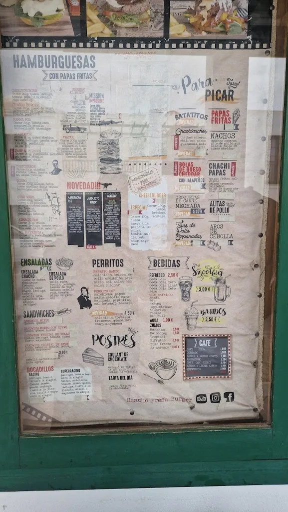 Menu_CHACHO FRESH BURGER Playa Blanca_Playa Blanca_image_1