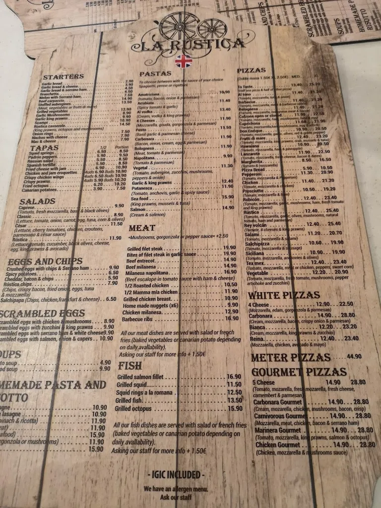 Menu_Restaurantes La Rústica_Playa Blanca_image_4