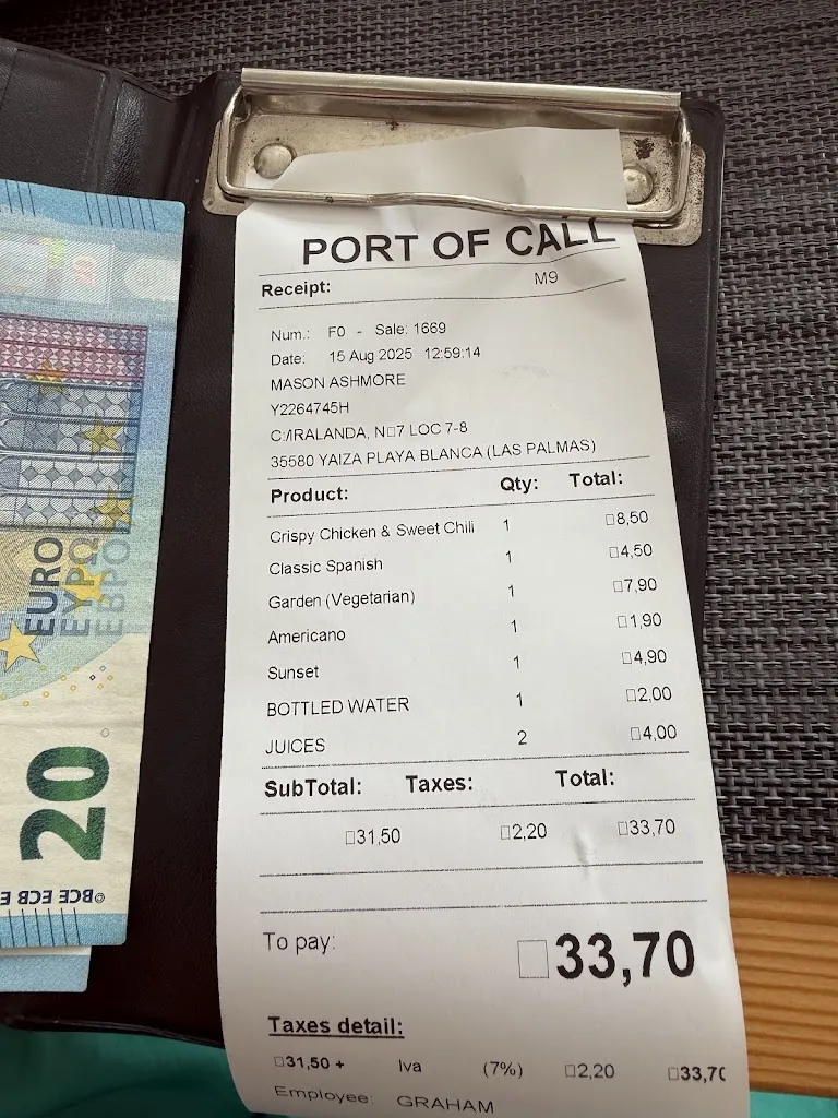 Ange Loughran_Port Of Call_Playa Blanca_review