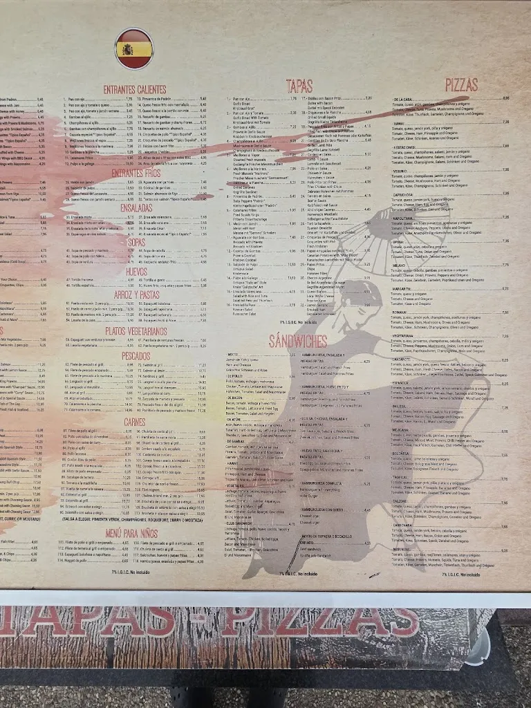 Menu_Restaurante Típico Español_Playa Blanca_image_1