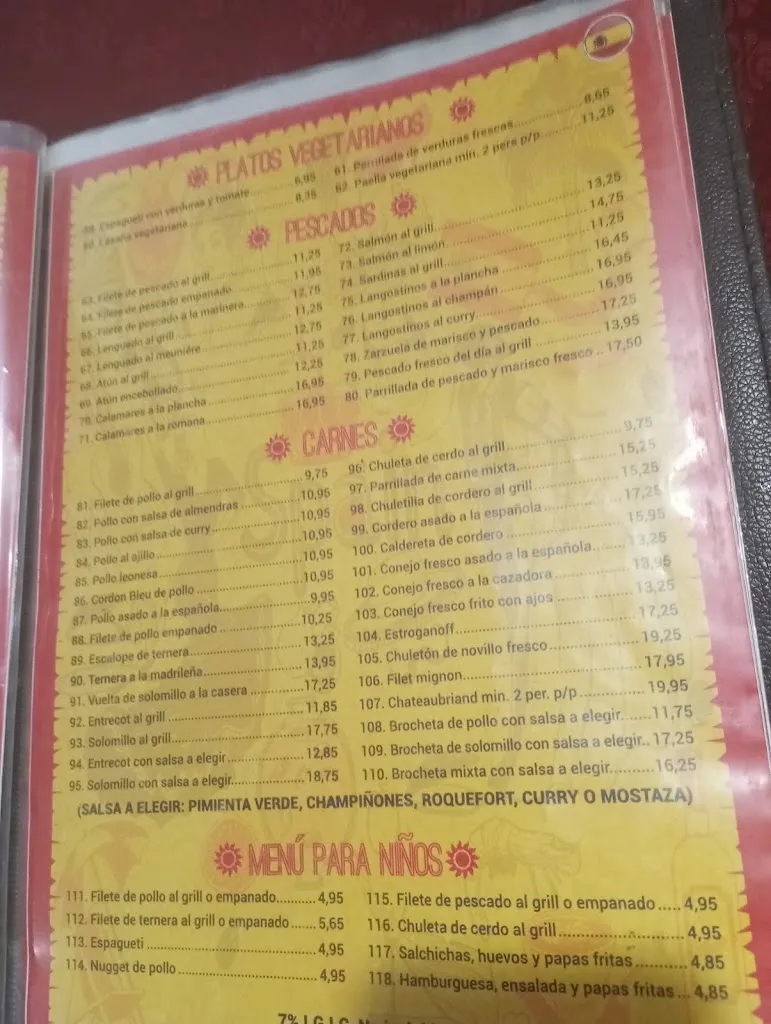 Menu_Restaurante Típico Español_Playa Blanca_image_4