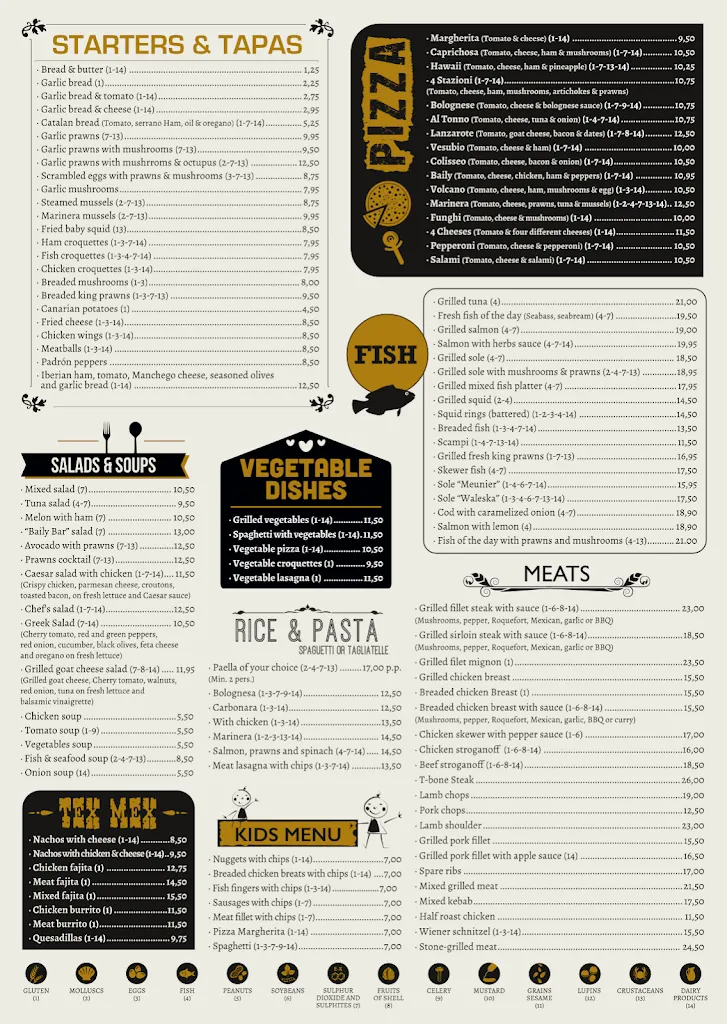 Menu_Baily Bar Playa Blanca_Playa Blanca_immagine_1