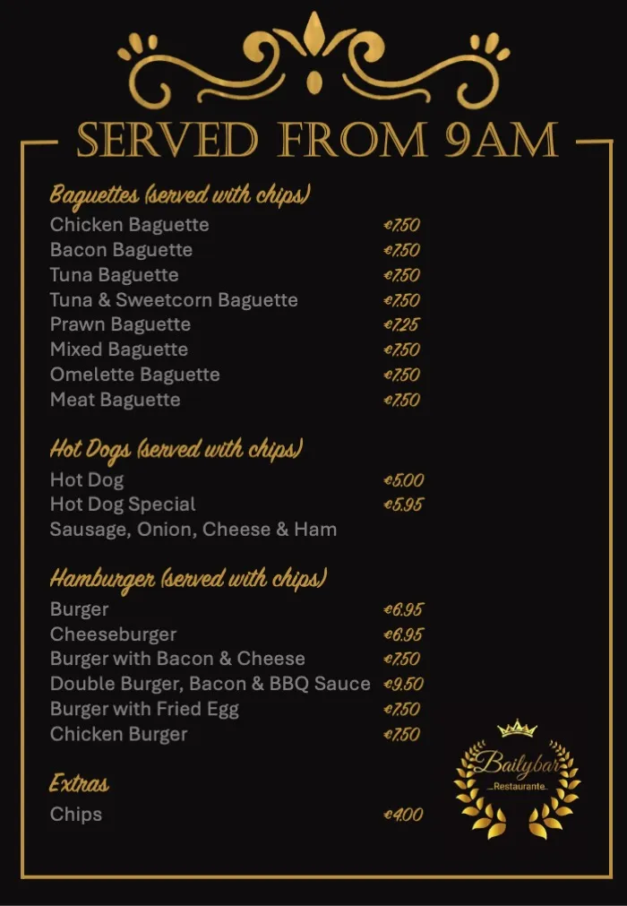 Menu_Baily Bar Playa Blanca_Playa Blanca_immagine_4