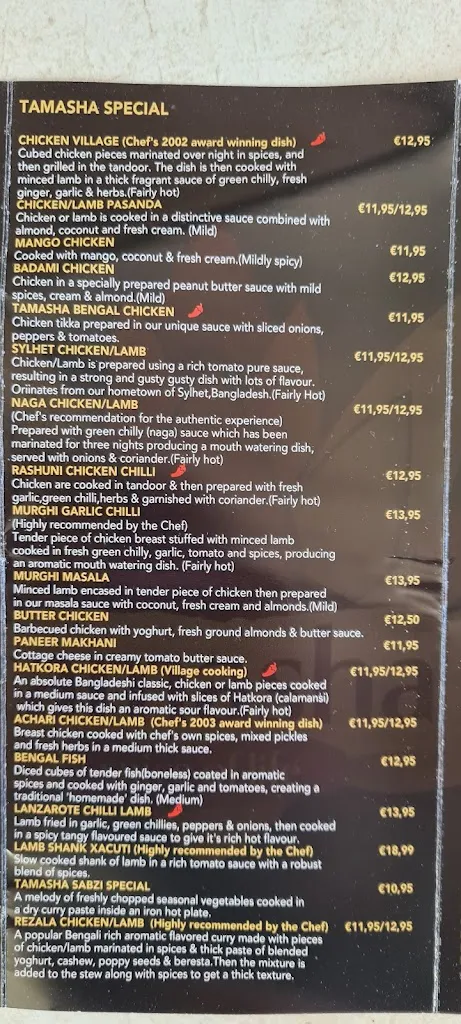 Menu_Tamasha Playa Blanca | Best Indian Restaurant in Lanzarote_Playa Blanca_image_3