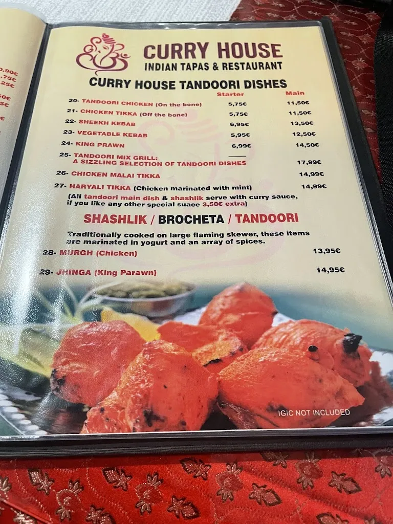 Menu_curry house_Playa Blanca_image_3