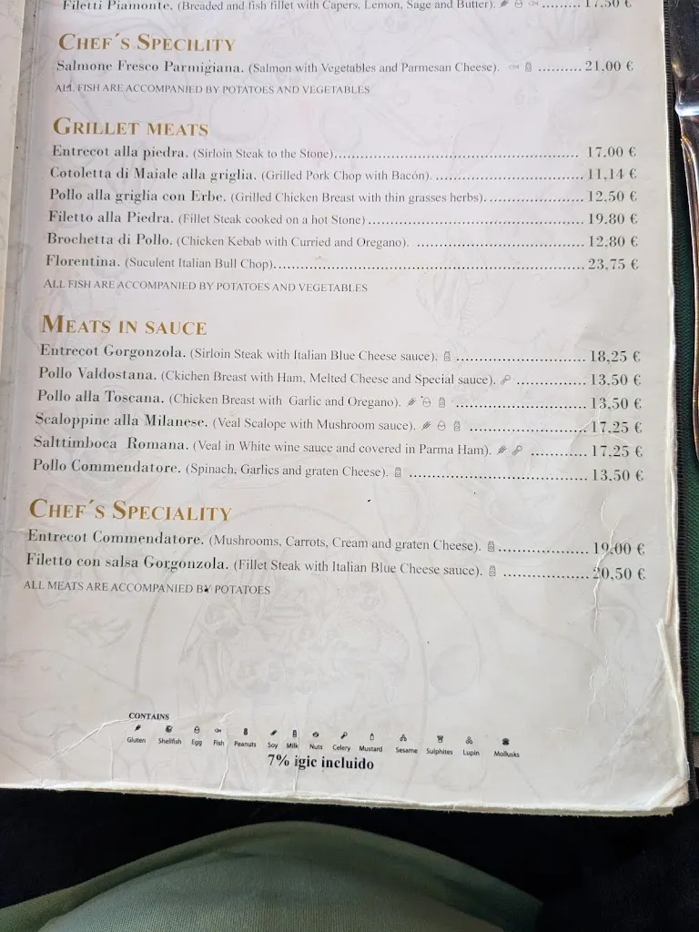 Menu_Trattoria Il Commendatore_Playa Blanca_image_4