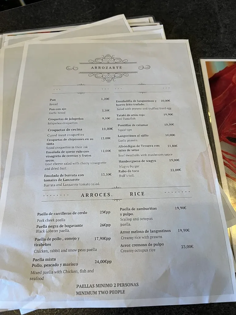 Menu_ArrozArte_Playa Blanca_image_2