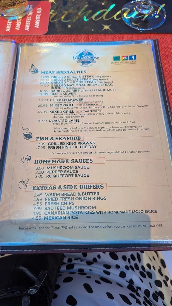 Menu_My Kitchen by Julius_Puerto del Carmen_image_2