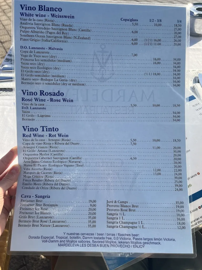 Menu_Mardeleva_Puerto del Carmen_image_1