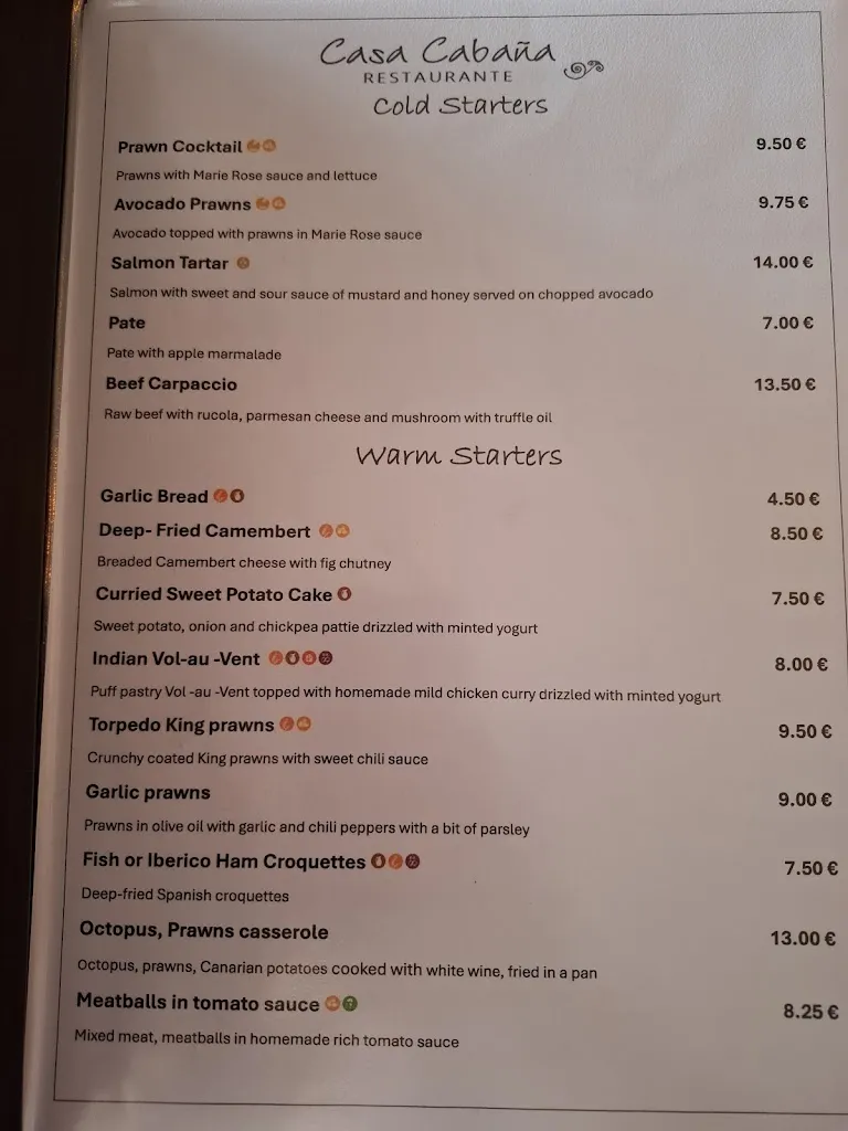 Menu_Casa Cabana_Puerto del Carmen_image_1