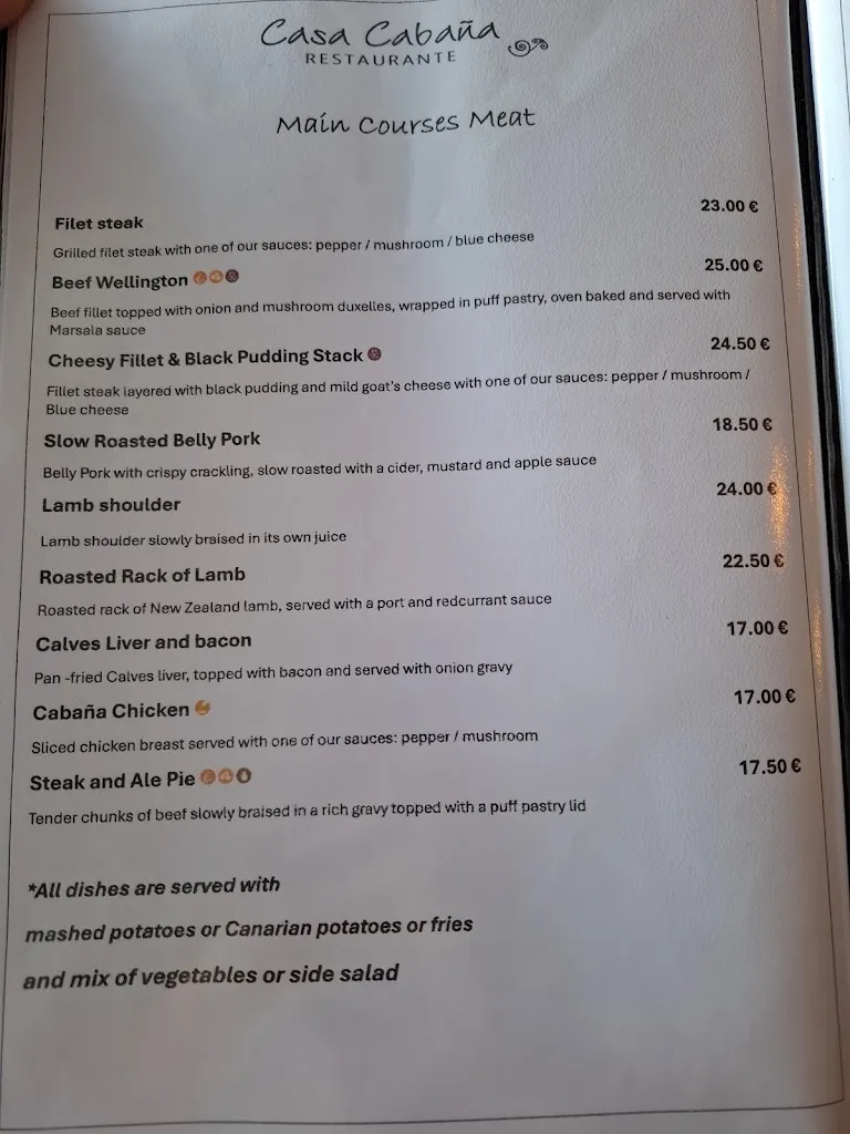 Menu_Casa Cabana_Puerto del Carmen_image_2