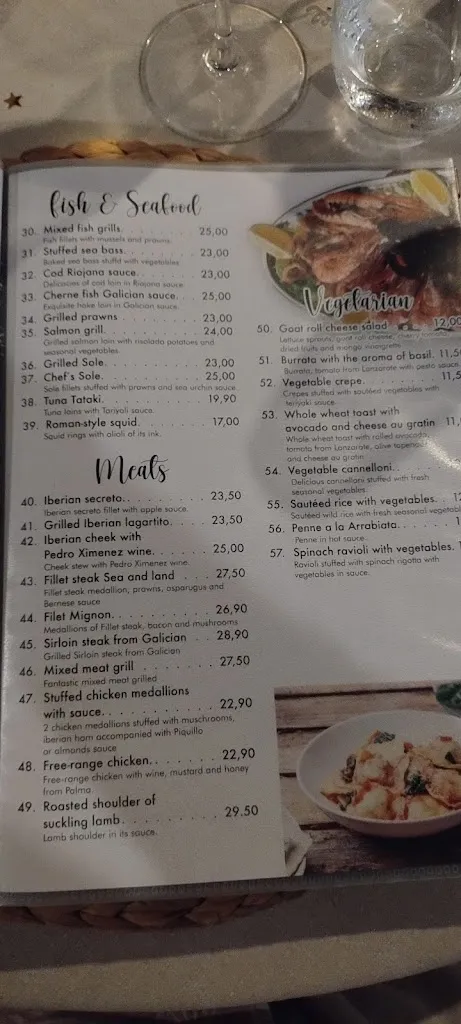 Menu_Antonio Restaurante_Puerto del Carmen_image_1