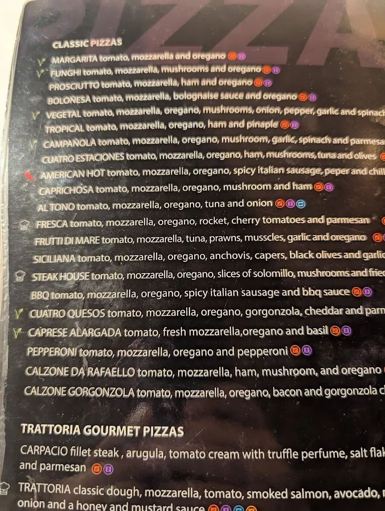 Menu_TRATTORIA DA RAFAELLO_Puerto del Carmen_image_2