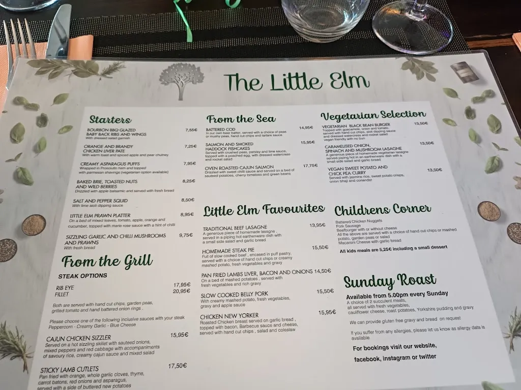 Menu_Little Elm Restaurant_Puerto del Carmen_immagine_3