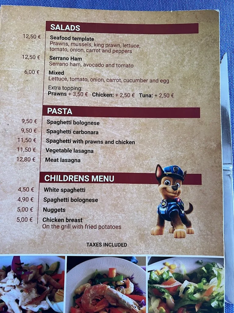 Menu_Lomo Alto_Puerto del Carmen_image_1