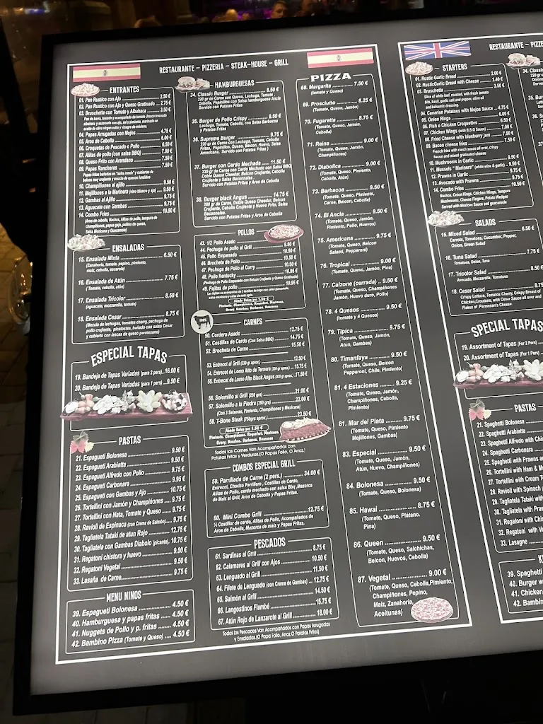 Menu_Restaurante El Ancla_Puerto del Carmen_image_1