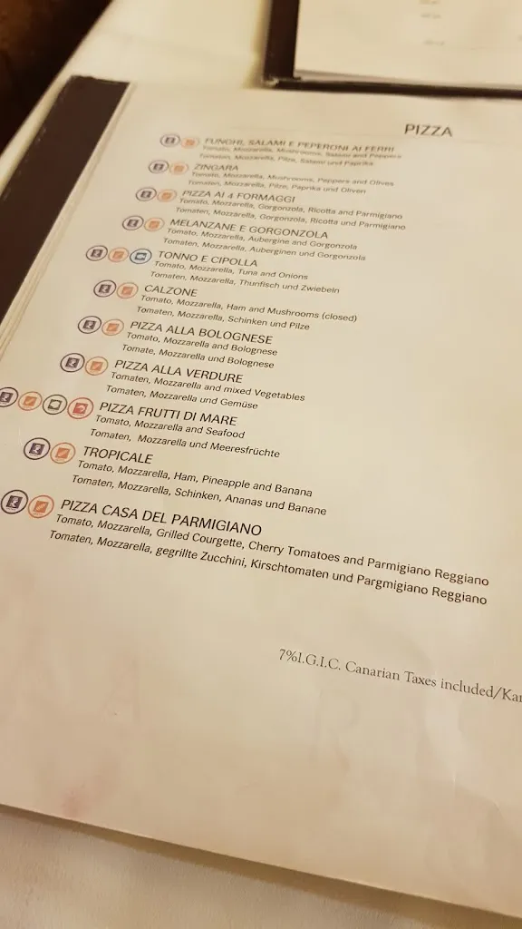 Menu_Restaurante Casa Parmigiano_Puerto del Carmen_image_1