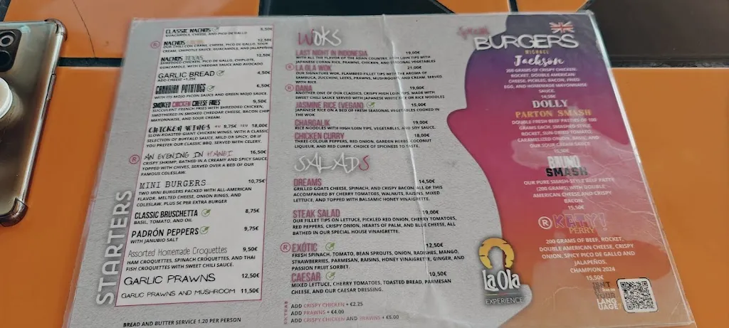 Menu_Cafe La Ola_Puerto del Carmen_image_1