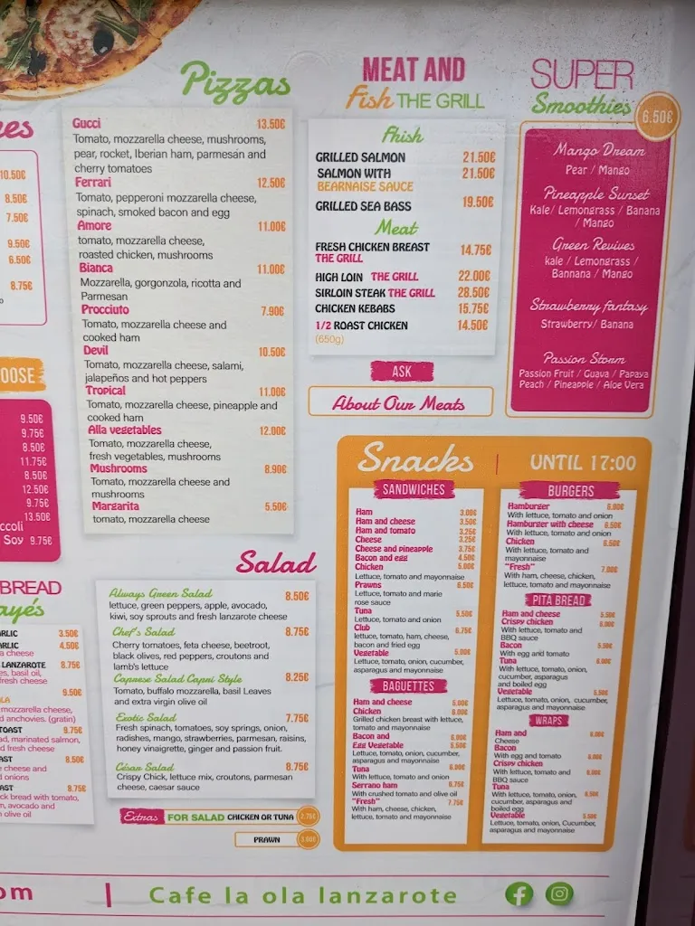 Menu_Cafe La Ola_Puerto del Carmen_image_2