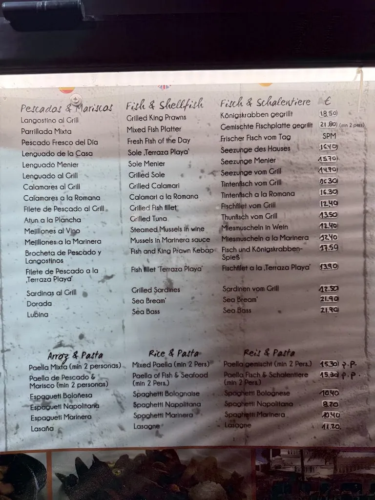 Menu_Restaurante Terraza Playa_Puerto del Carmen_image_4