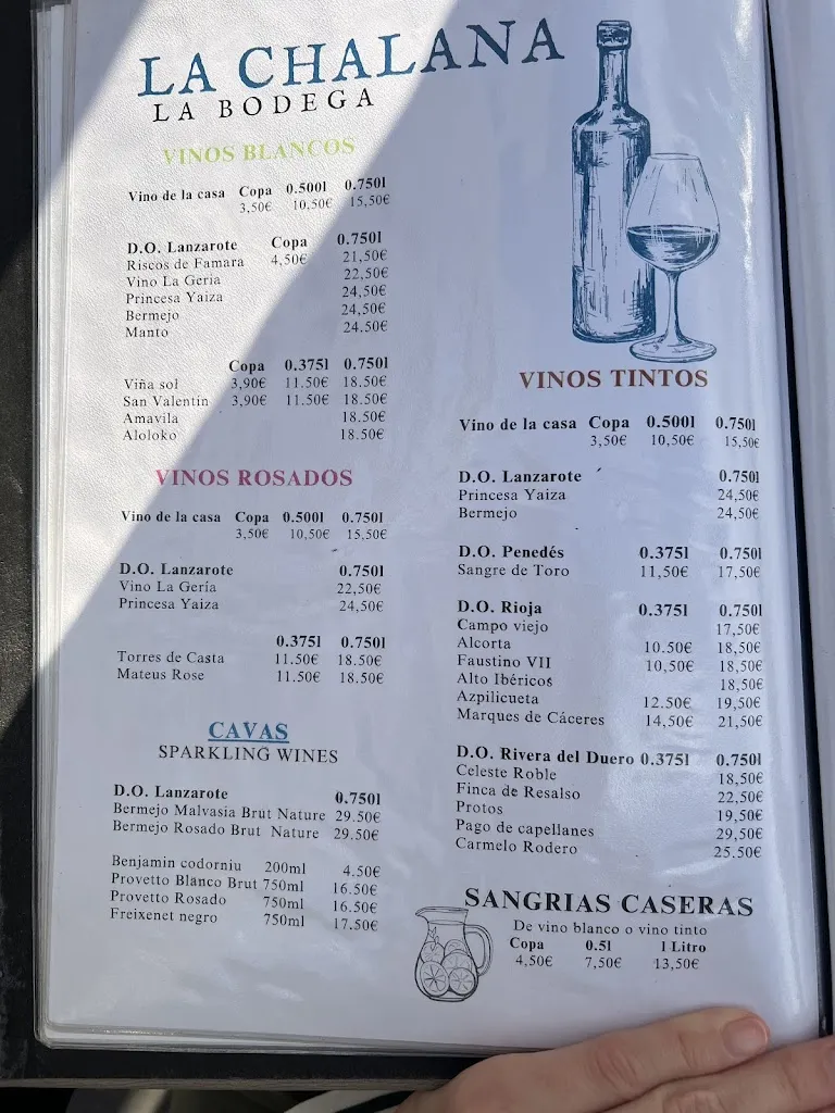 Menu_Restaurante La Chalana _Puerto del Carmen_image_4