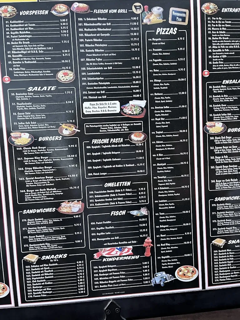 Menu_American Indian Restaurant_Puerto del Carmen_image_2