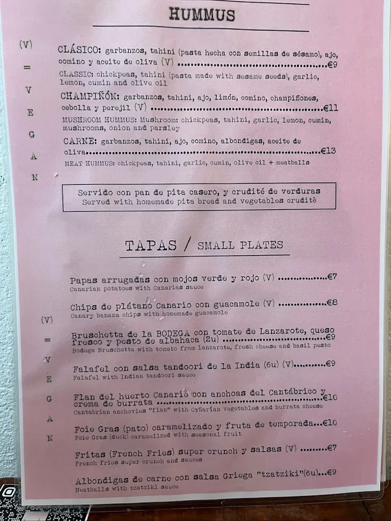 Menu_Bodega Santa Barbara_Teguise_image_1