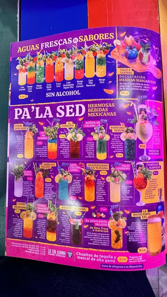 Menu_La Tia Juana Madrid-Atocha🇲🇽🌮🌶🌯_Tías_image_1