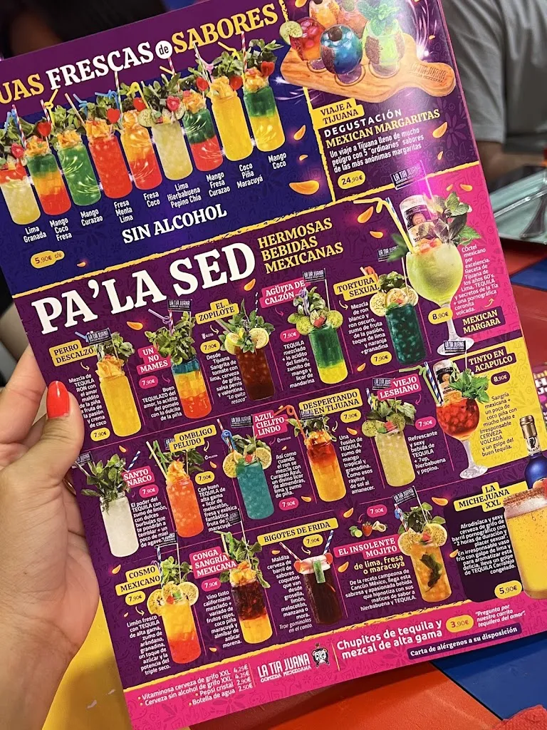 Menu_La Tia Juana Madrid-Atocha🇲🇽🌮🌶🌯_Tías_image_3