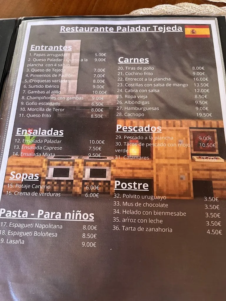 Menu_Restaurante Paladar Tejeda_Tejeda_image_3
