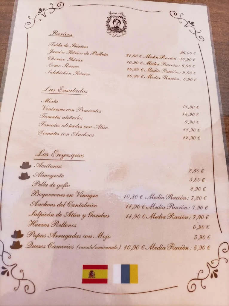 Menu_Tasca Bar La Dorotea_Tejeda_image_1