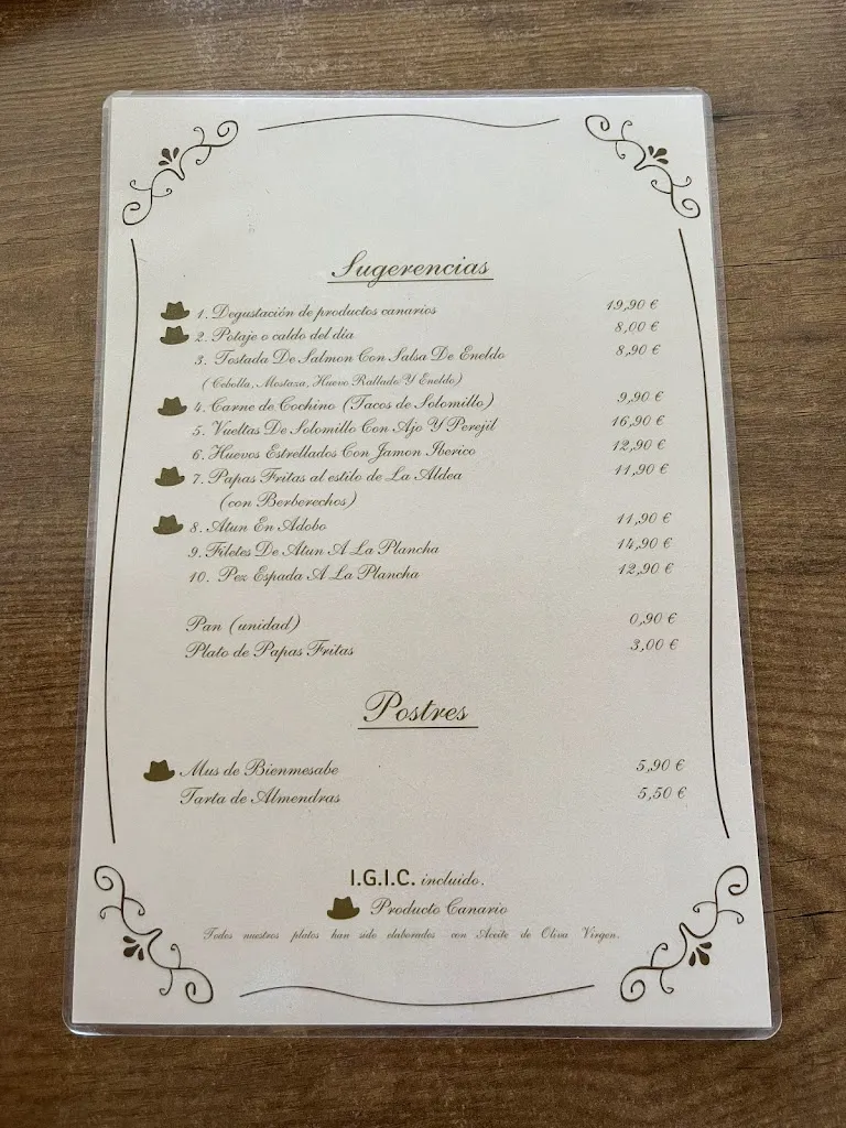 Menu_Tasca Bar La Dorotea_Tejeda_image_4