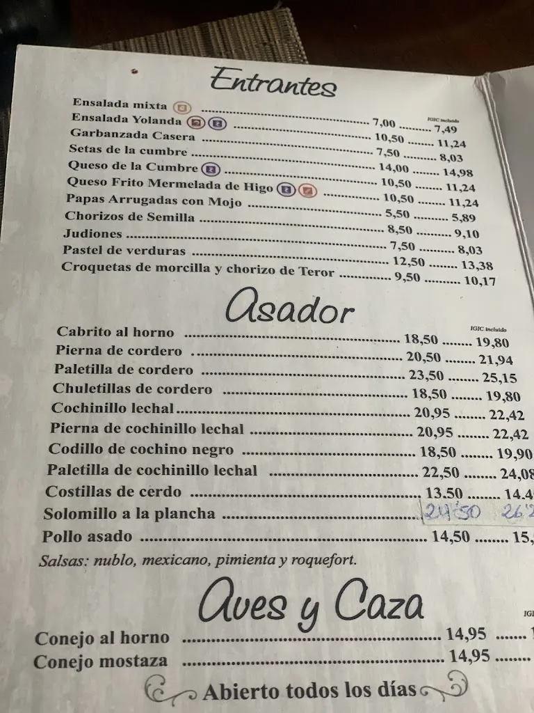 Menu_Restaurante Asador Grill de Yolanda_Tejeda_image_1