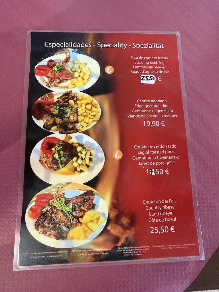 Menu_Restaurante Grill La Cumbre_Tejeda_image_1