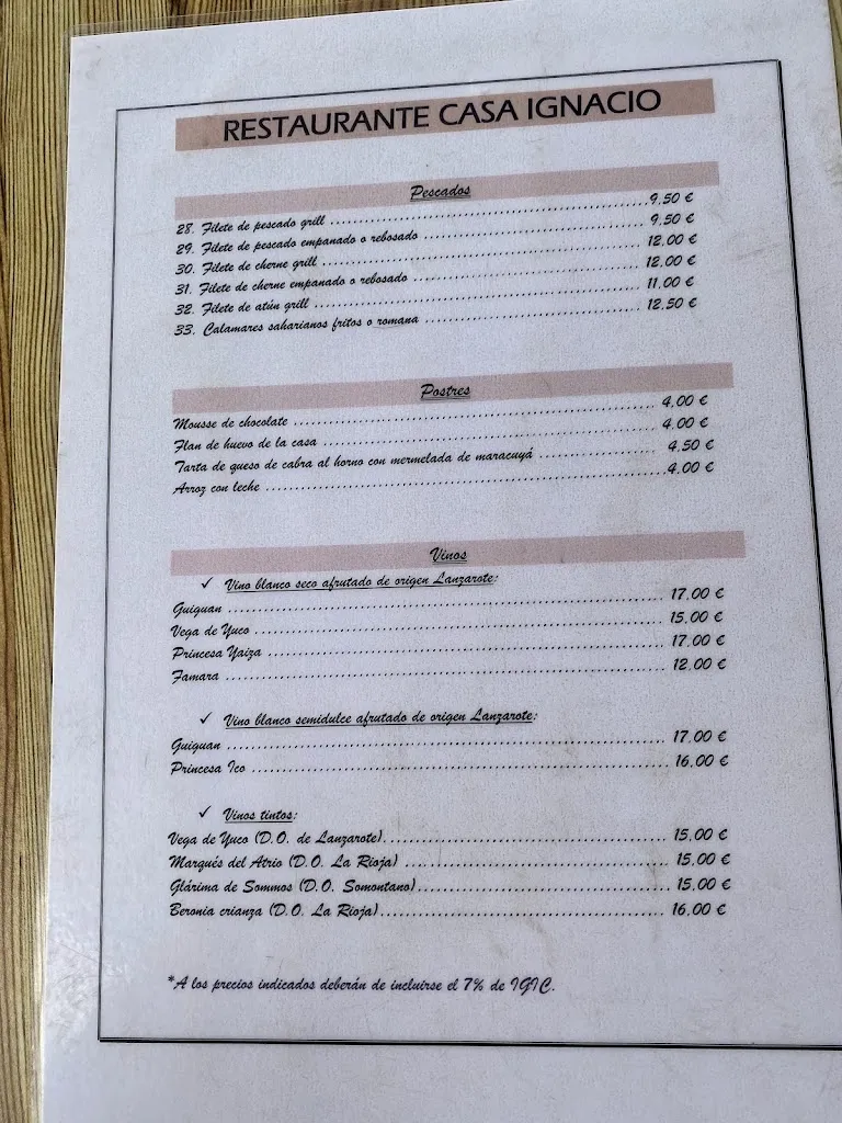 Menu_Casa Ignacio Restaurante_Tinajo_image_4