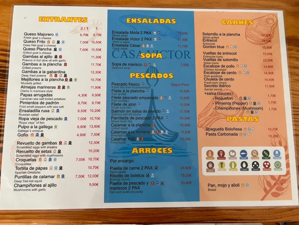 Menu_Restaurante casa Victor_Tuineje_image_1