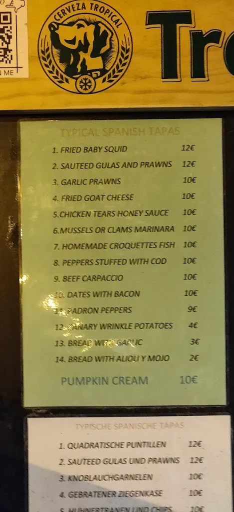 Menu_Restaurante diner1950_Tuineje_immagine_4