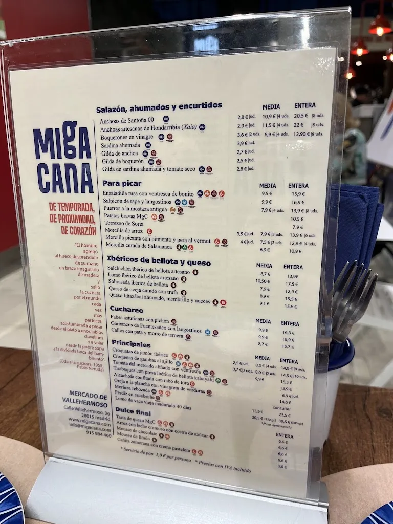Menu_MIGA CANA_Vallehermosa_image_1