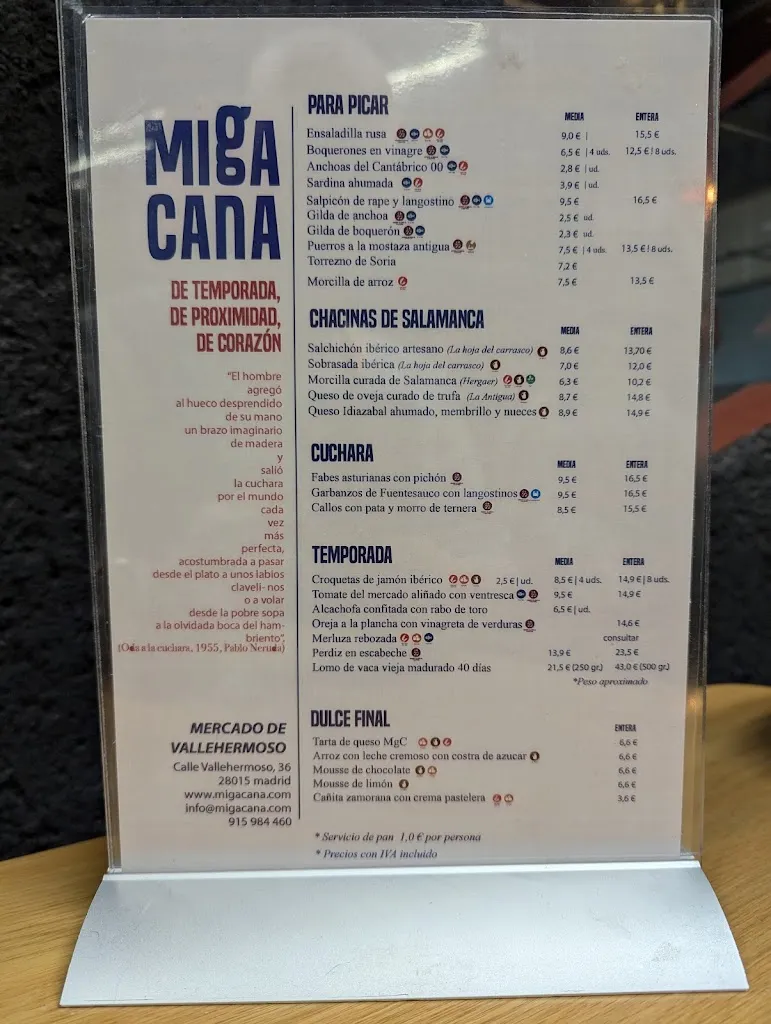 Menu_MIGA CANA_Vallehermosa_image_4