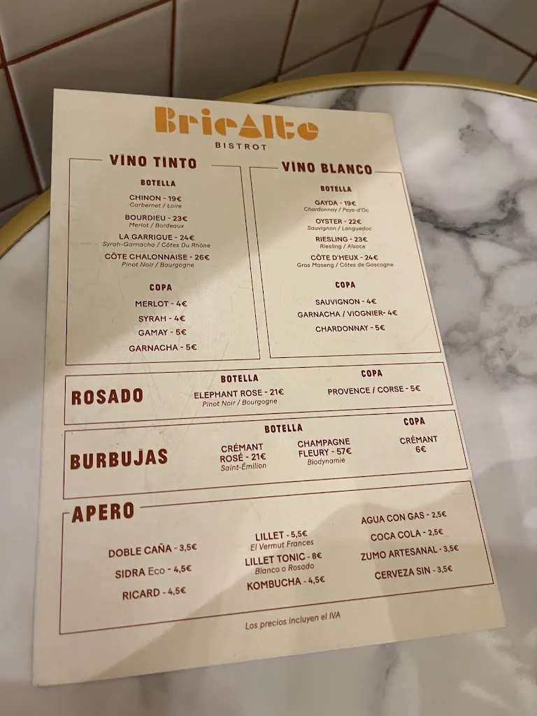 Menu_Brie Alto - Bistrot_Vallehermosa_immagine_3