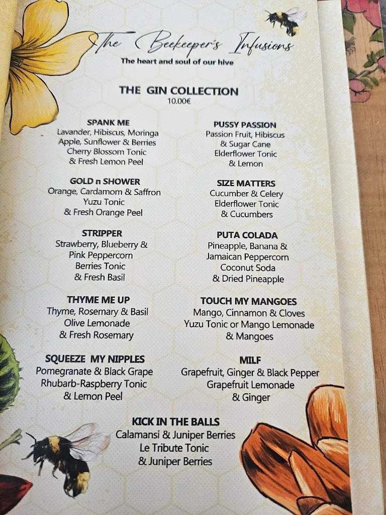 Menu_Tipsy Bee_Puerto Rico_image_4